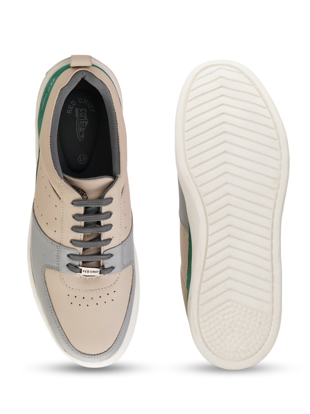 Red Chief Grey Sneaker Casual For Men Rc11022 005