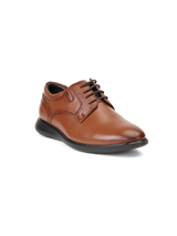 Zuup Tan Genuine Leather Derby Formal Shoes For Men Zfm021014 C006