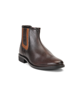 Extacy Brown Genuine Leather Boot Casual Shoes For Men Exm010215 C003