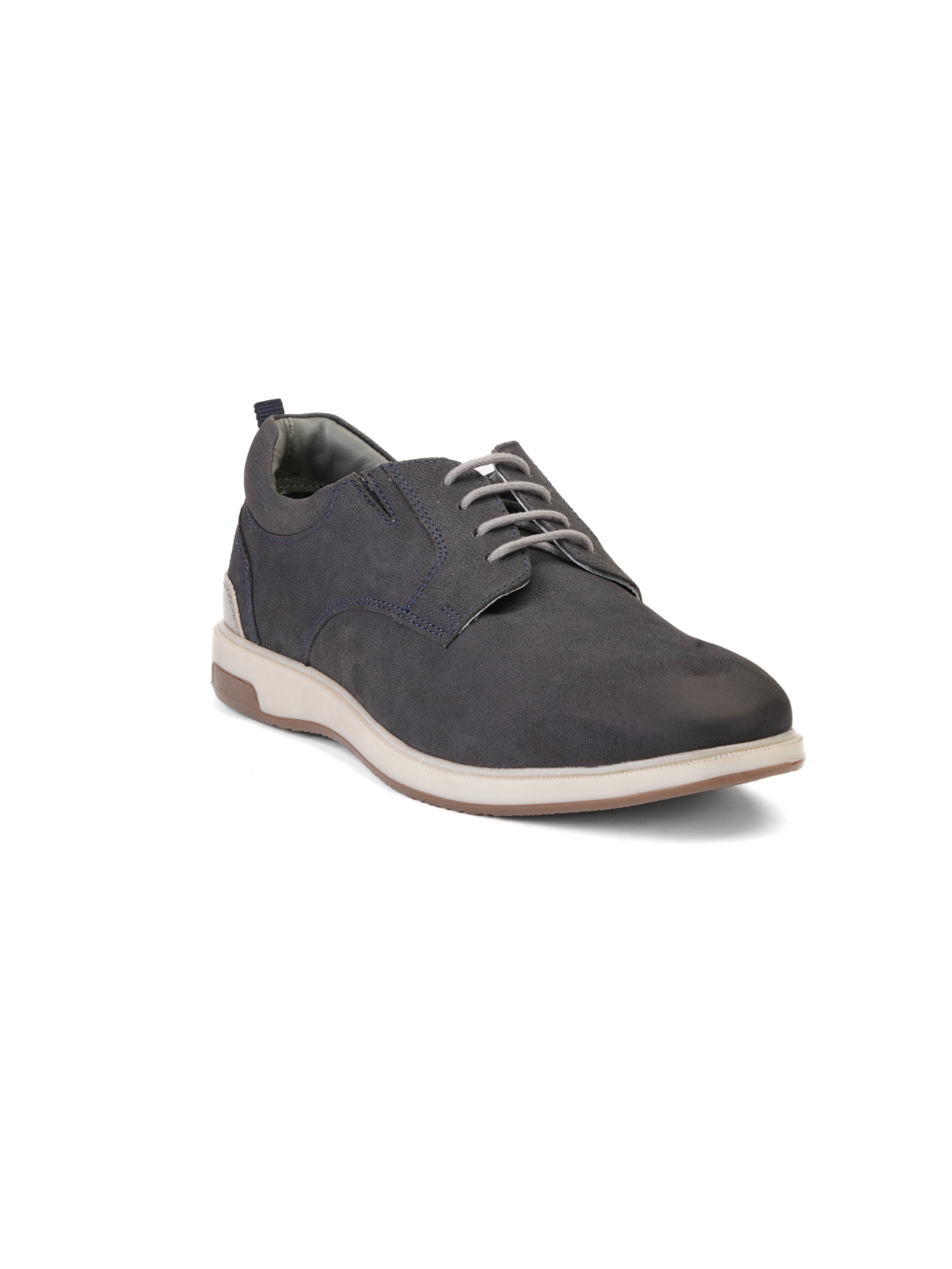 Extacy Blue Genuine Leather Derby Casual Shoes For Men Exm010223 C002