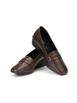 Lamoure Brown Casual Ballerina For Women Lmw019240 C003