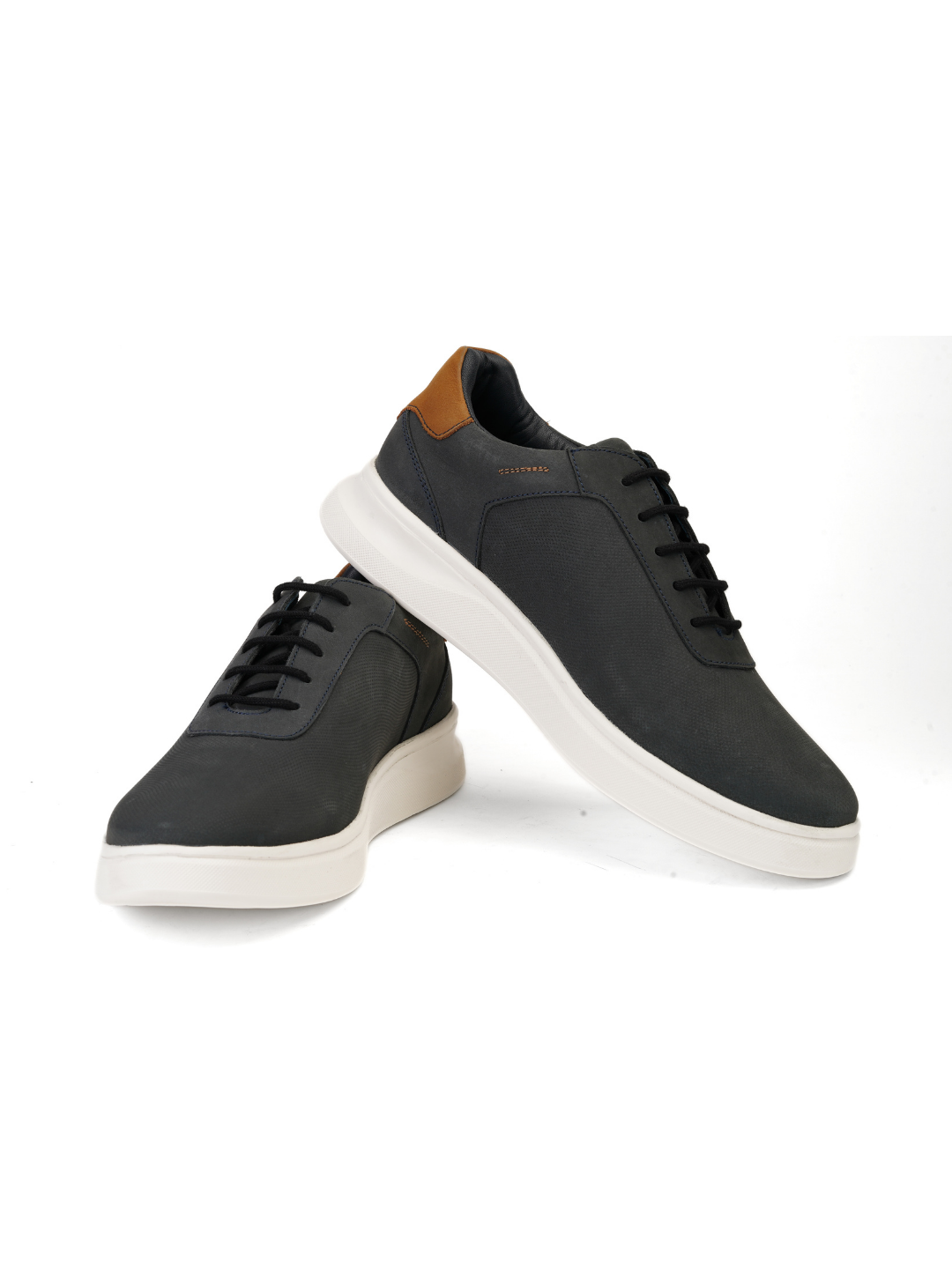 Extacy Blue Genuine Leather Sneaker For Men Exm010201 C002