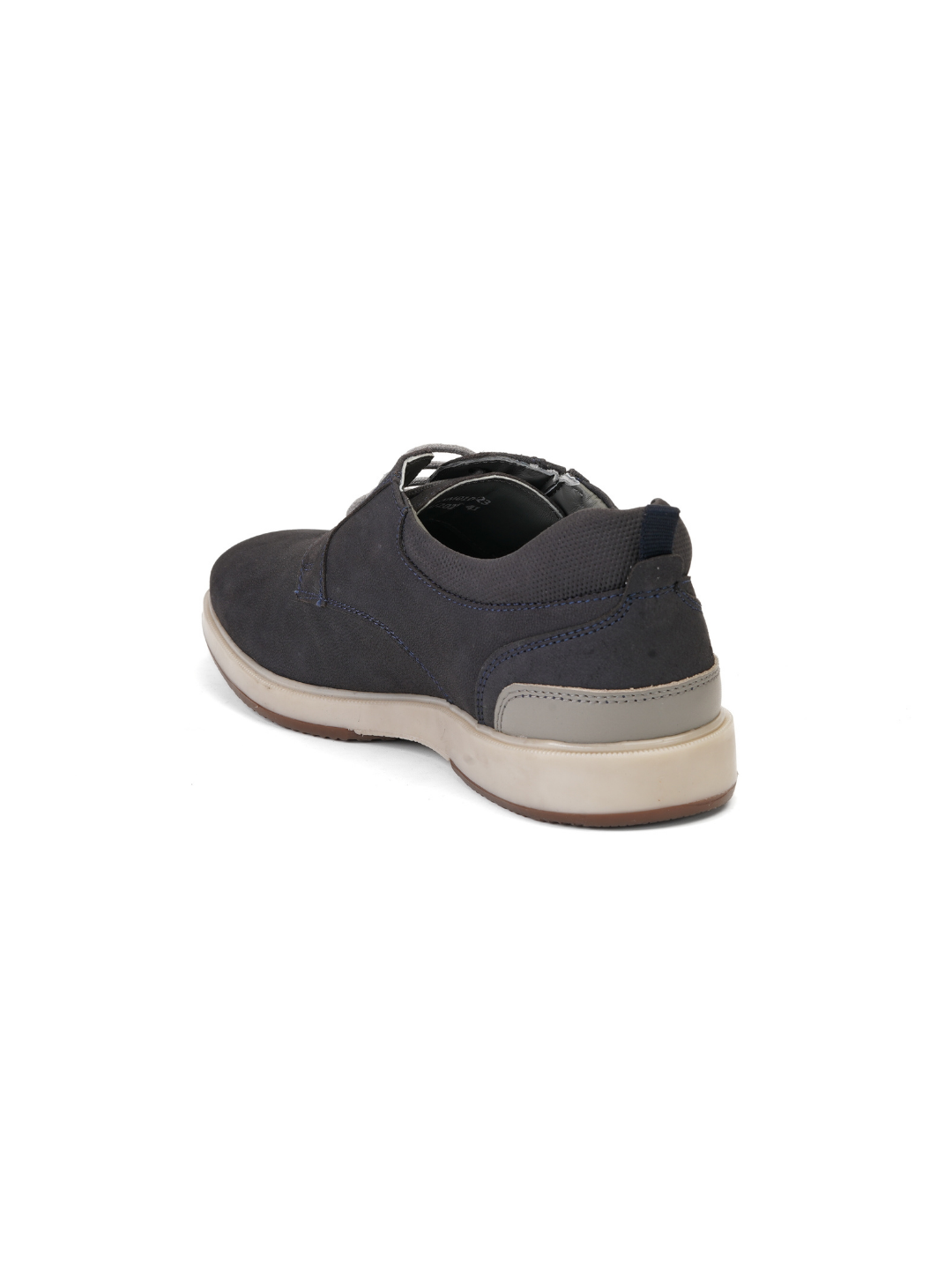 Extacy Blue Genuine Leather Derby Casual Shoes For Men Exm010223 C002