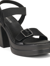 Lamoure Black Casual Heels For Women Lmw049166 C001