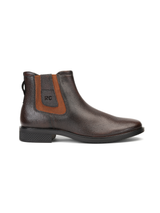 Extacy Brown Genuine Leather Boot Casual Shoes For Men Exm010215 C003