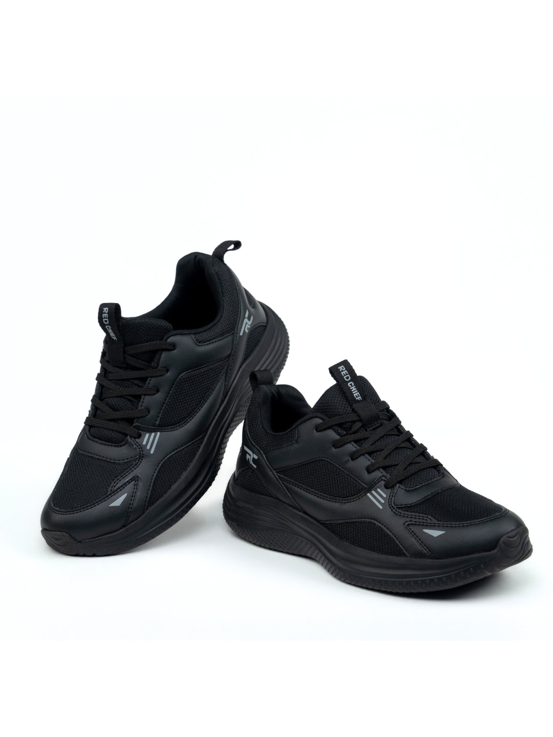Red Chief Sports Black Walking Shoes For Men  W7011 001