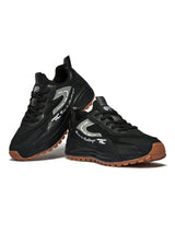 Red Chief Sports Black Sneakers For Man  C6005 001