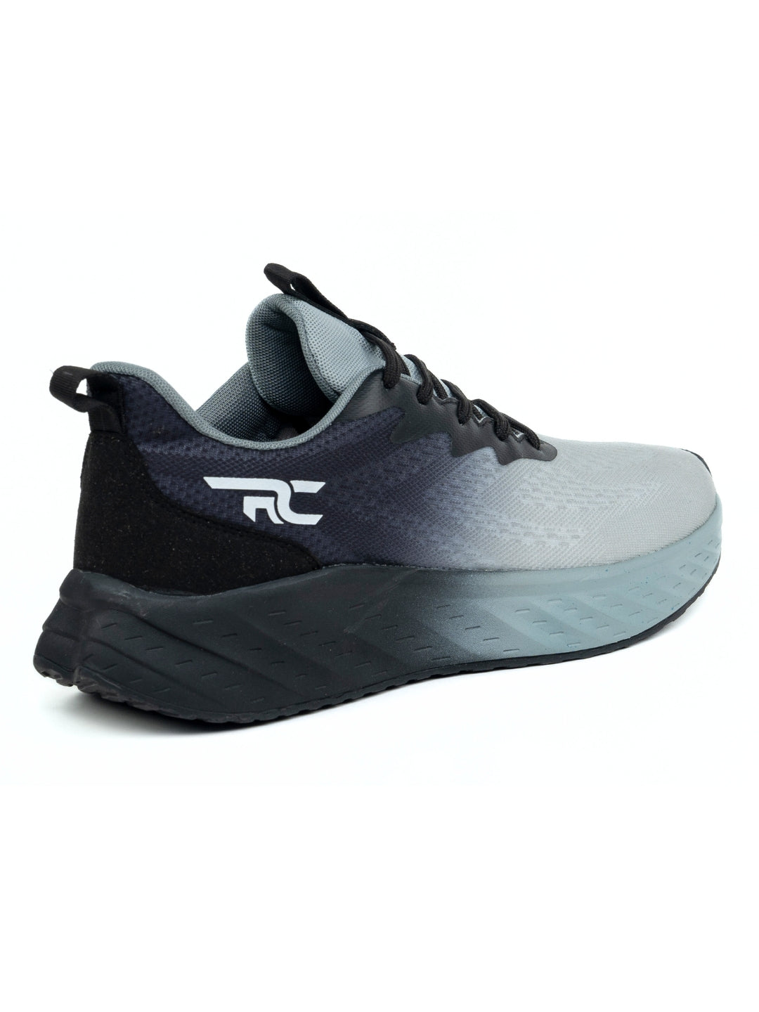 Red Chief Sports Black-D.Grey Running Shoes For Men R1712 F019