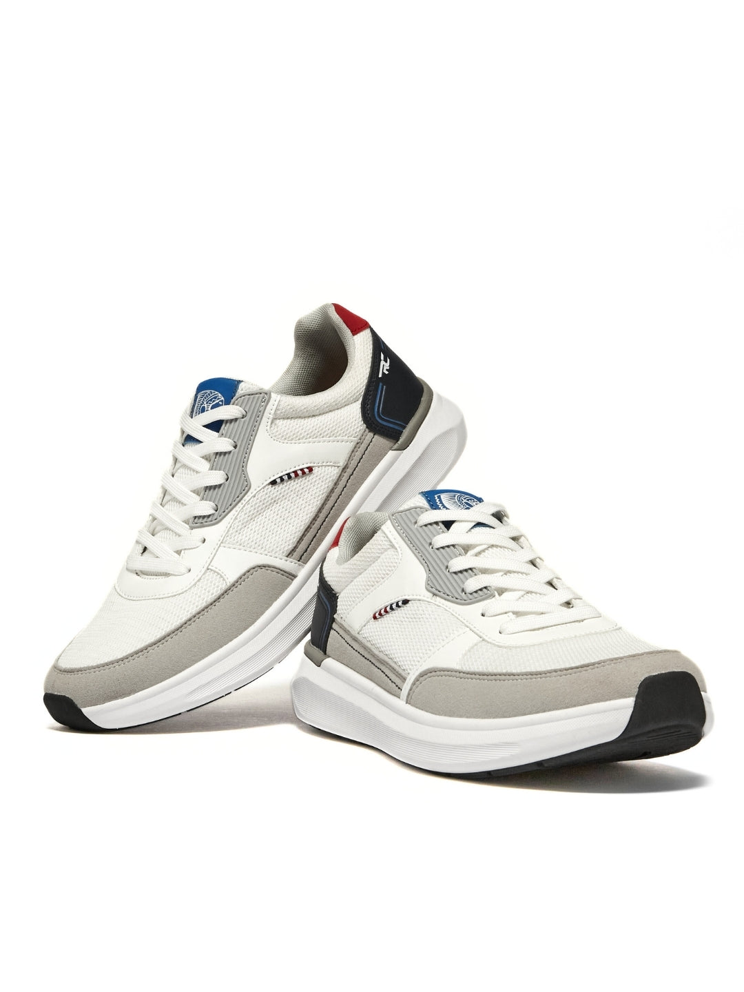 Red Chief Sports White-Hr.Grey Casual Shoes For Men  C6006 F052