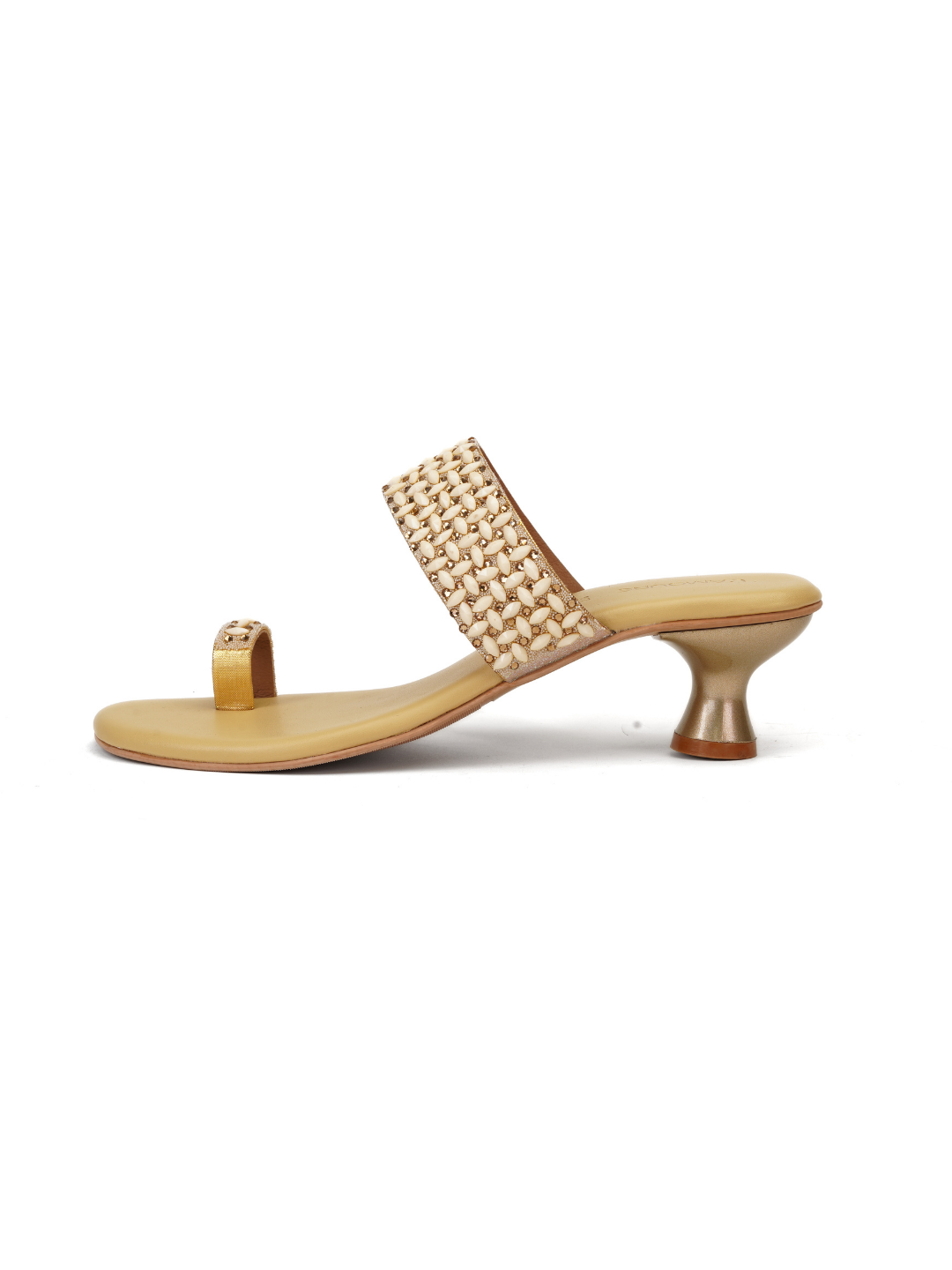 Lamoure Gold Fancy Heels For Women Lmw039116 C592