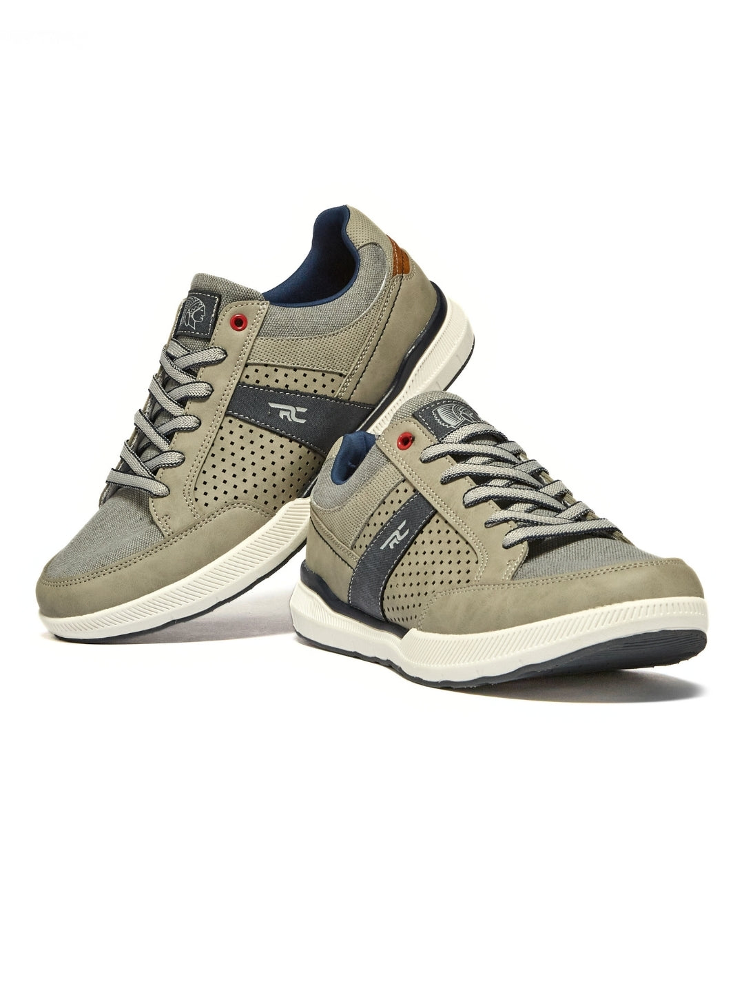 Red Chief Sports M.Grey-White Casual Shoes For Men C6008 F041