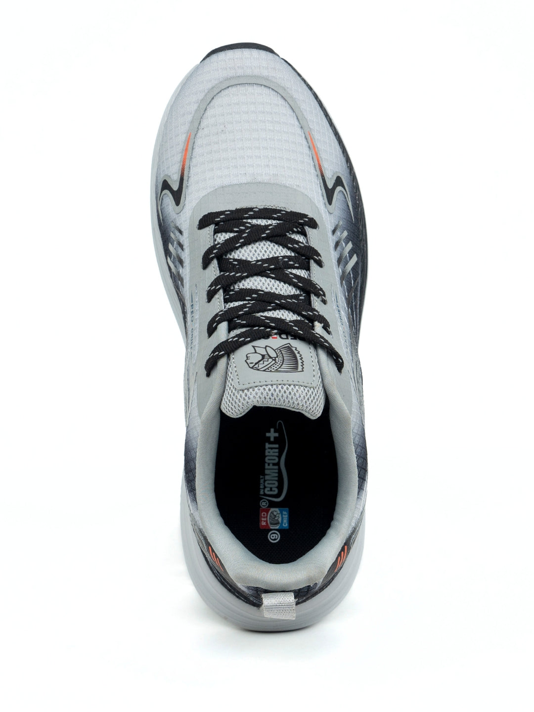 Red Chief Sports M.Grey/D.Grey Running Shoes For Men R1727 Cc88