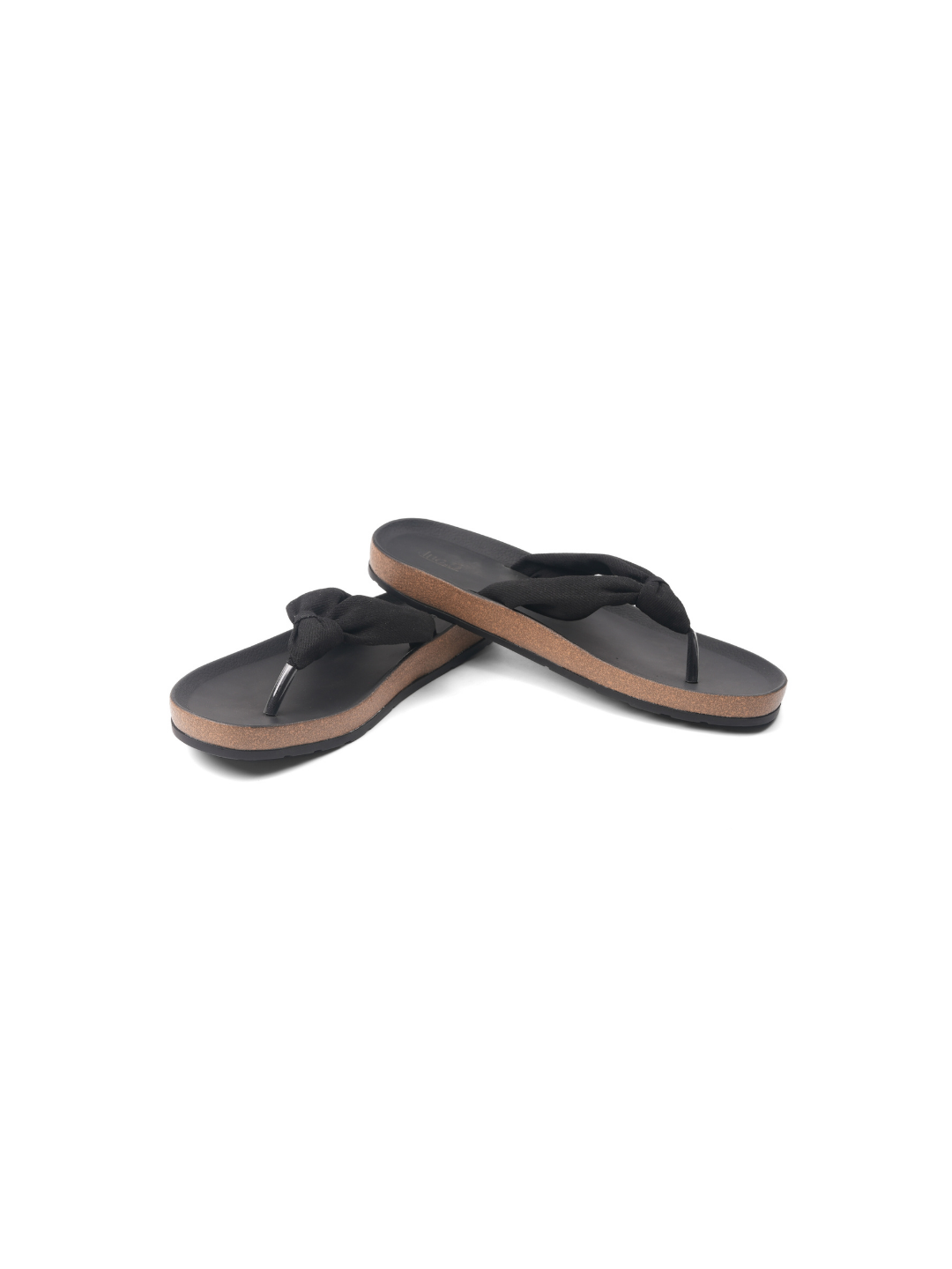 Inc.5 Black Flat For Women 900246 C001