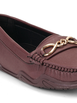 Lamoure Wine Casual Ballerina For Women Lmw019226 C522