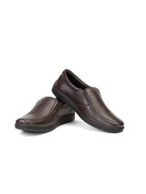 Zuup Brown Genuine Leather Formal Shoes For Men Zfm021074 C003