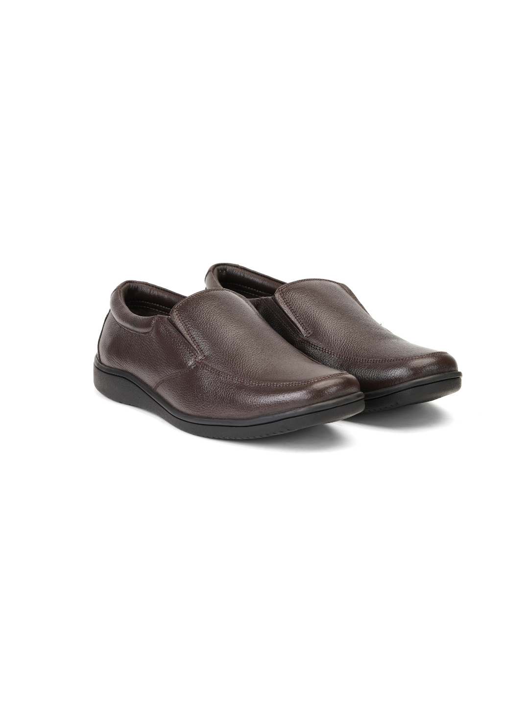 Zuup Brown Genuine Leather Formal Shoes For Men Zfm021074 C003