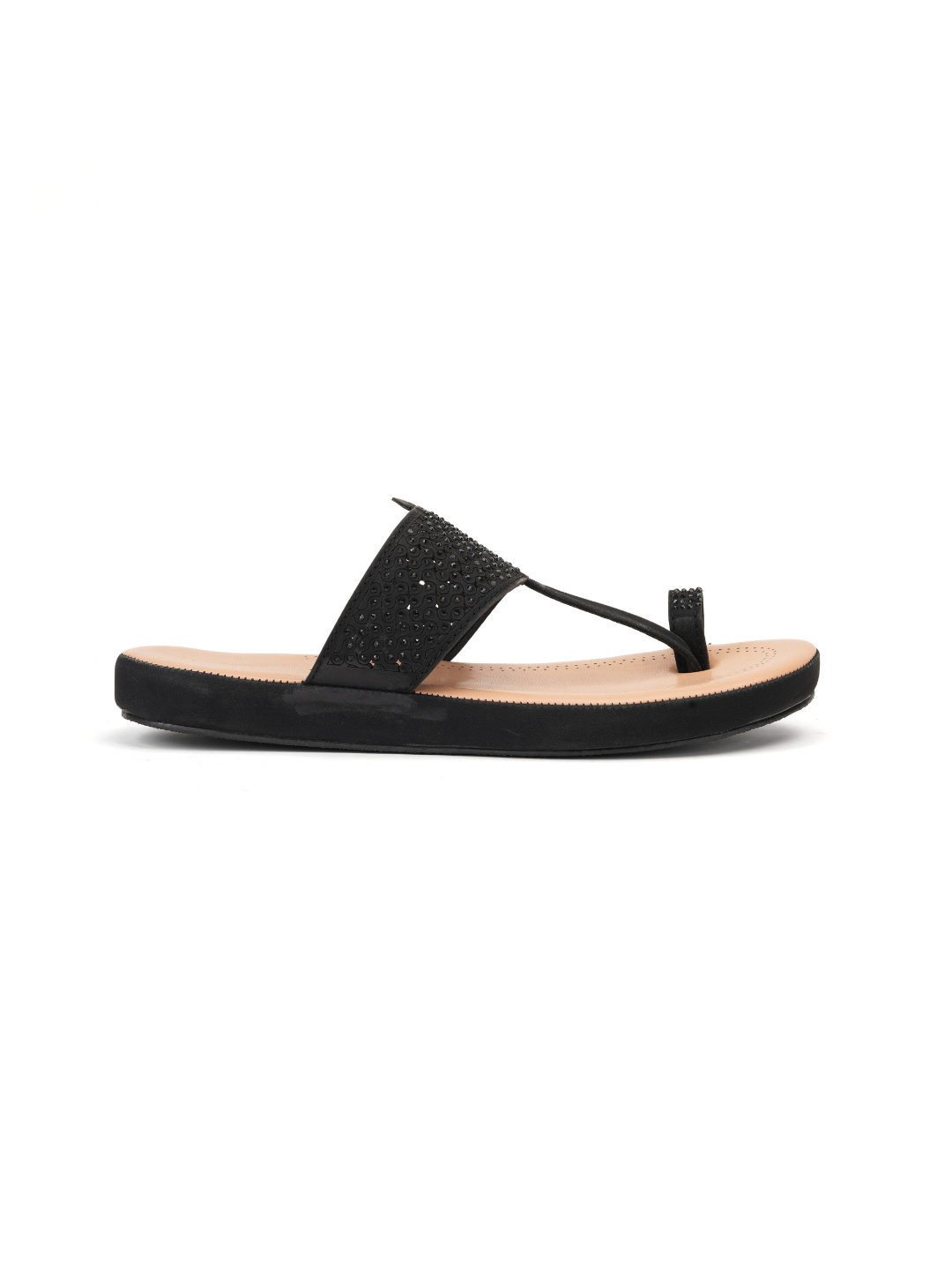 Lamoure Black Casual  Flat For Women Lmw039103 C001