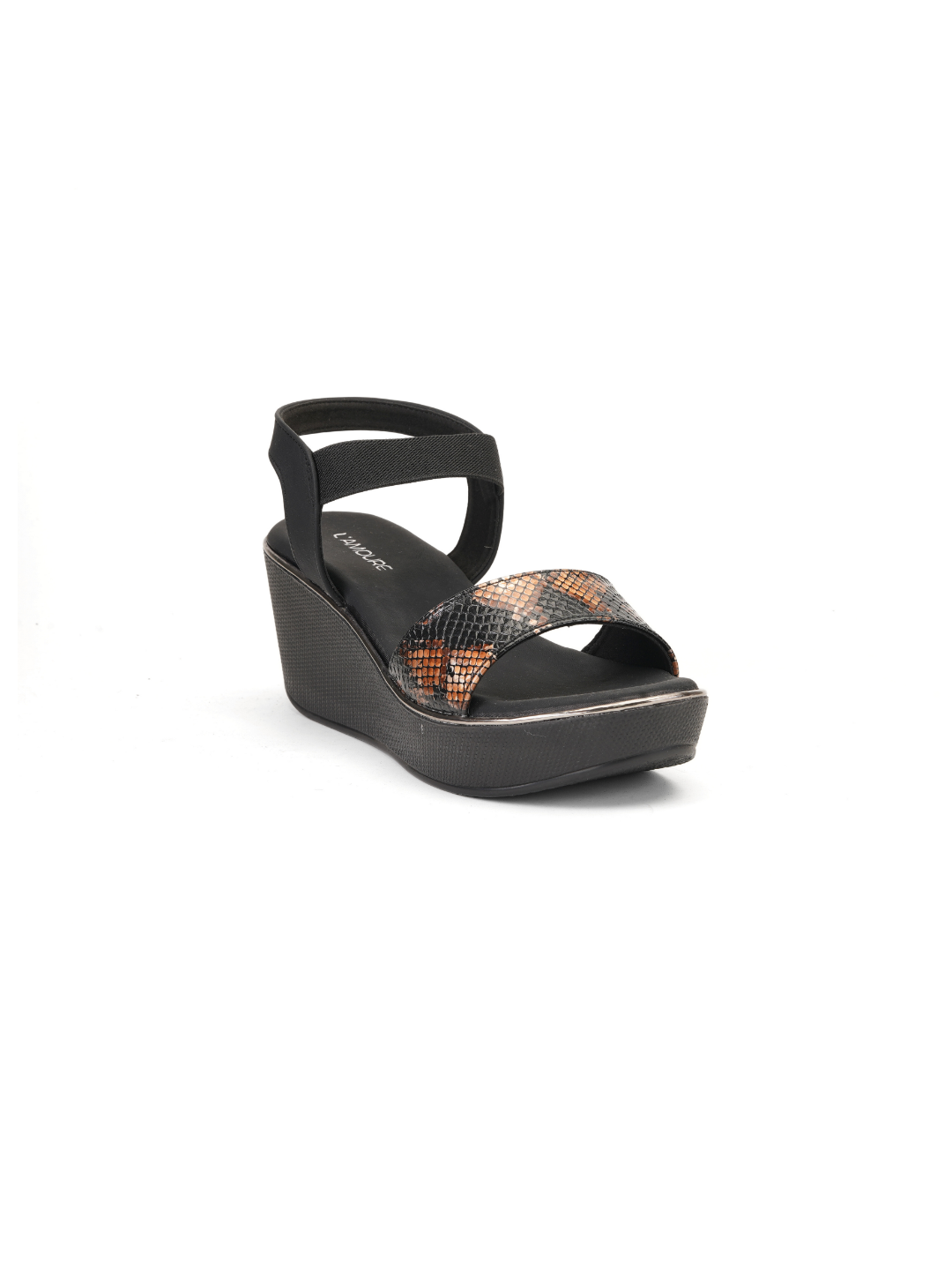 Lamoure Black Casual Wedges For Women Lmw049168 C001
