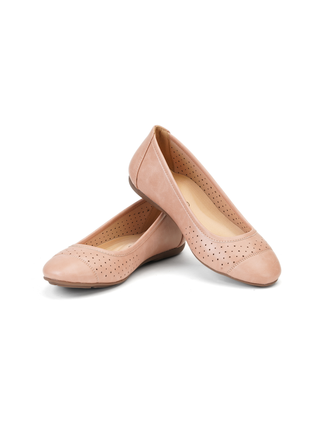 Lamoure Peach Casual Ballerina For Women Lmw019244 C188