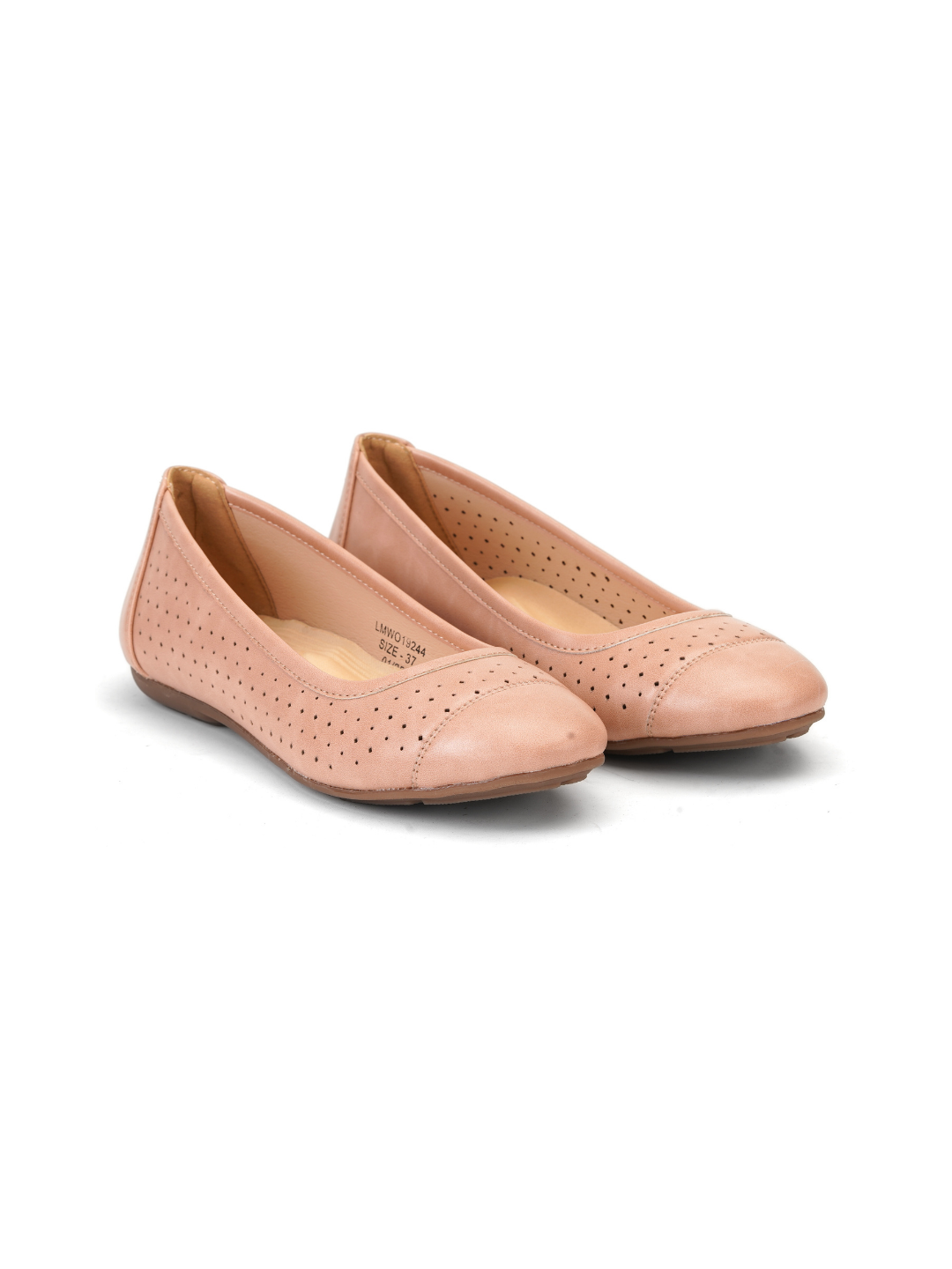 Lamoure Peach Casual Ballerina For Women Lmw019244 C188
