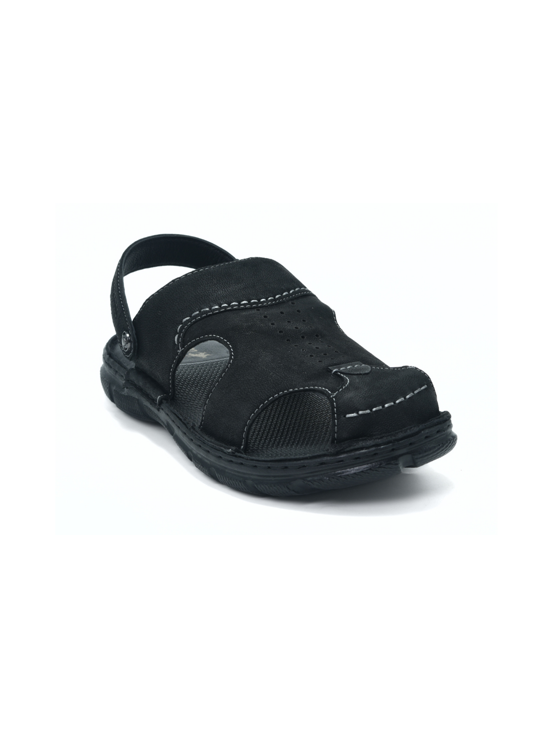 Buckaroo Black Sandal For Men 24-52089K C001