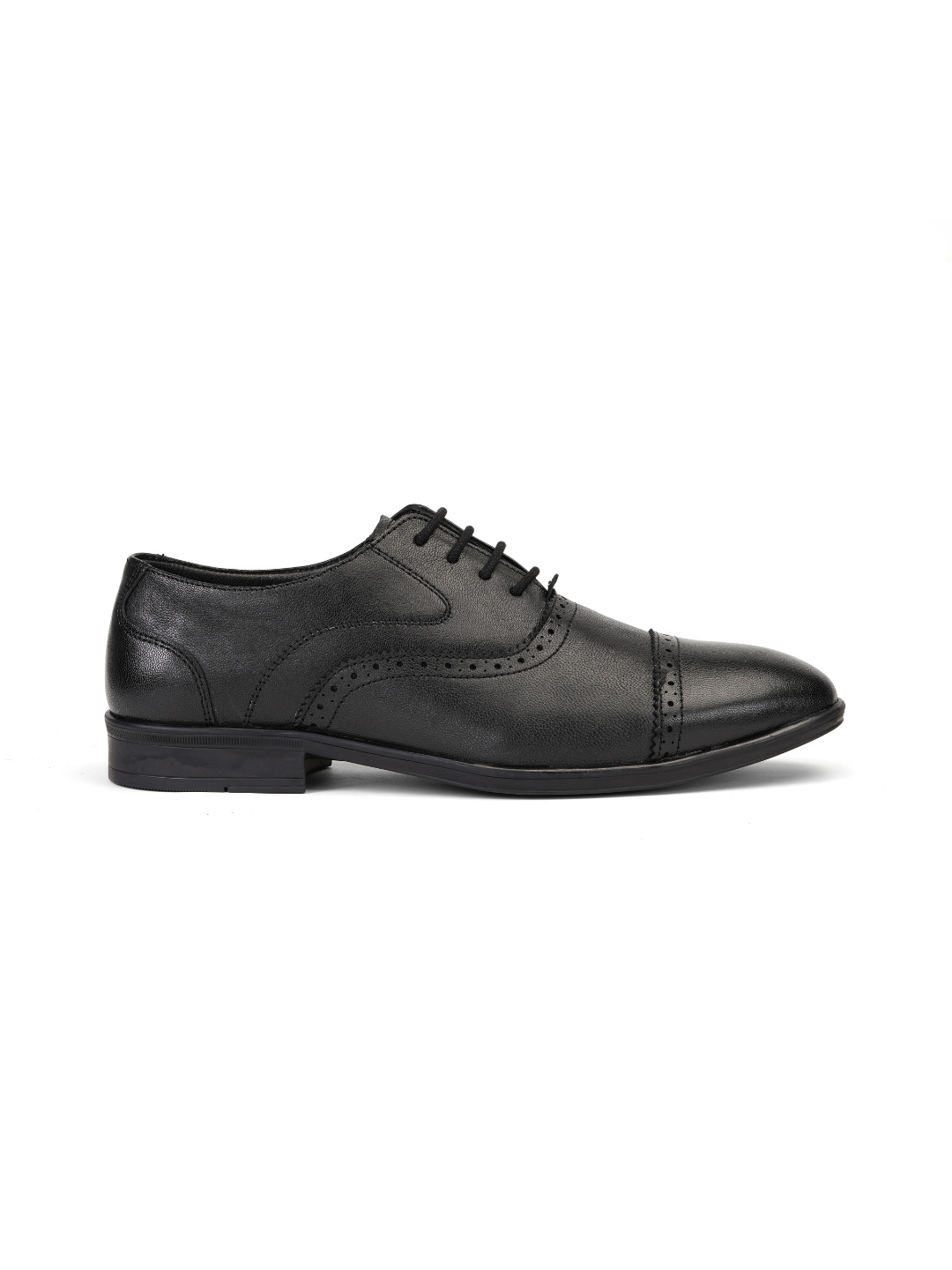 Zuup Black Genuine Leather Oxford Formal Shoes For Men Zfm021080 C001