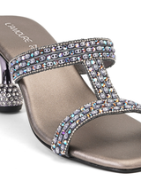 Lamoure Gun Metal Casual Heel For Women Lmw039125 C181