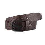 Red Chief Brown Leather Casual Belt For Men A80364 003