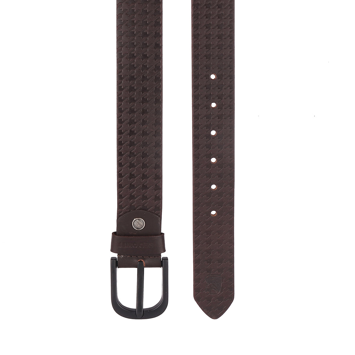 Red Chief Brown Leather Casual Belt For Men A80364 003