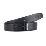 Red Chief Black/Brown Leather Formal Belt For Men A80406 117