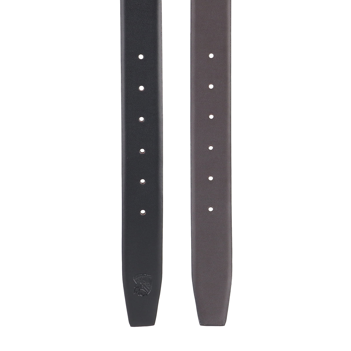 Red Chief Black/Brown Leather Formal Belt For Men A80406 117