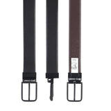 Red Chief Black/Brown Leather Formal Belt For Men A80407 117