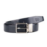 Red Chief Grey/Brown Leather Formal Belt For Men A80408 G00160