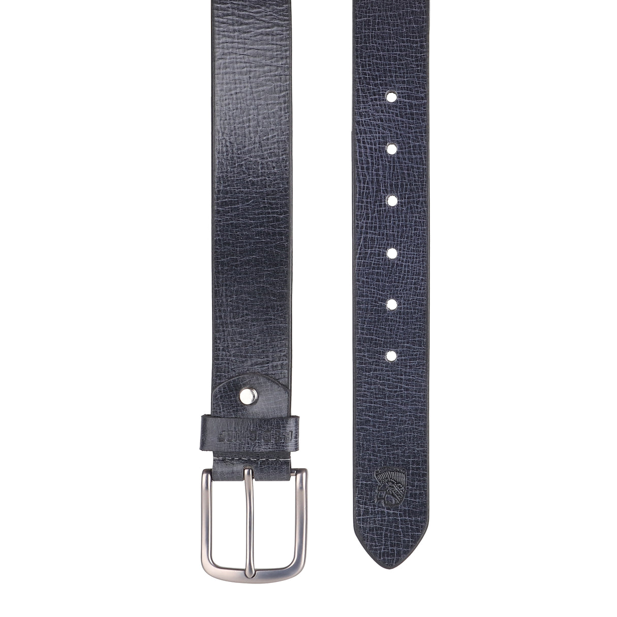 Red Chief Grey Leather Casual Belt For Men A80413 005