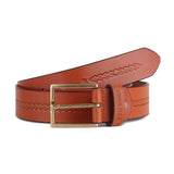 Red Chief Tan Leather Casual Belt For Men A80415 006