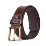 Red Chief Brown Leather Casual Belt For Men A80416 003