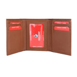 Red Chief Tan Leather Wallet For Men A90157 006