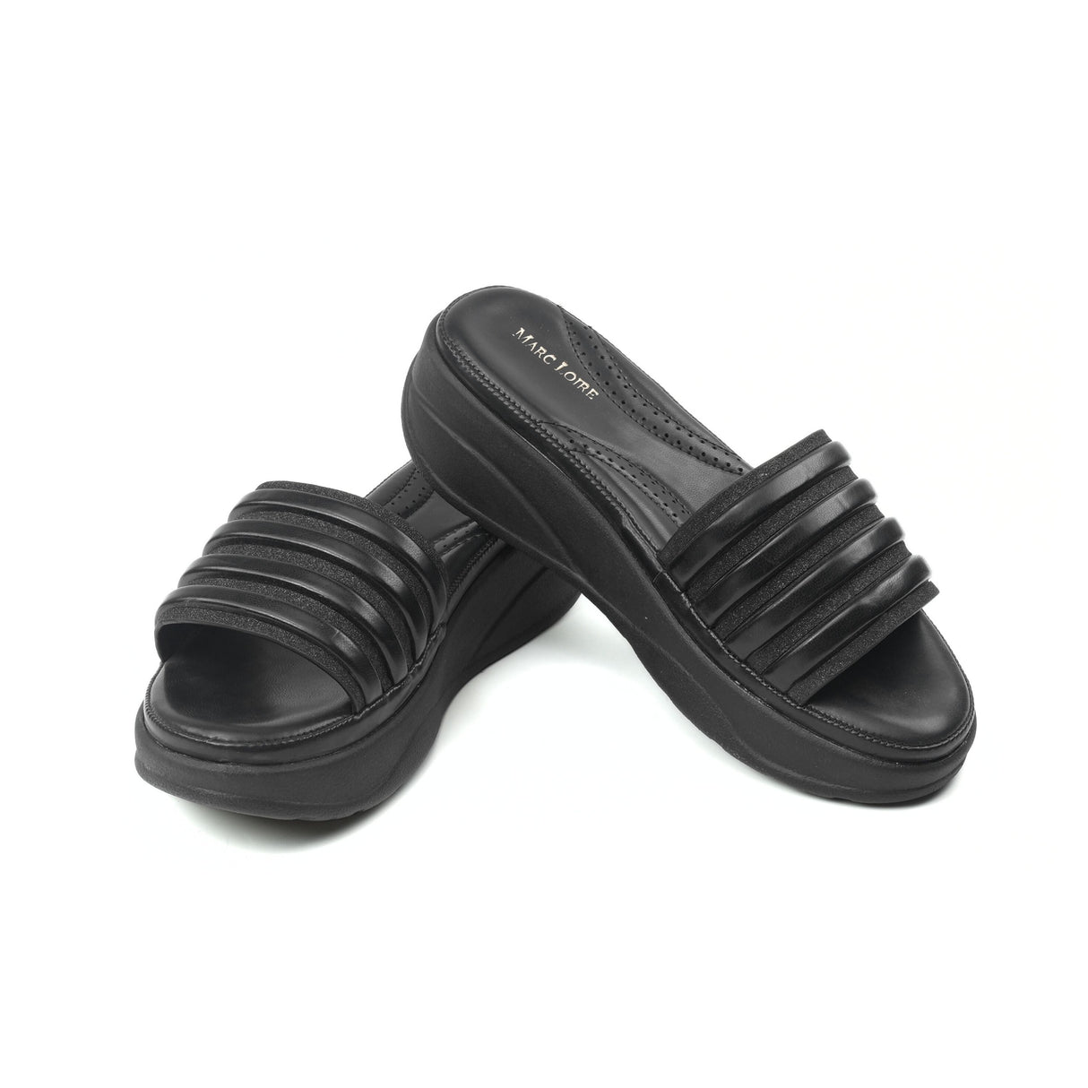 Marc Loire Black Flat For Women Ml10009802 001