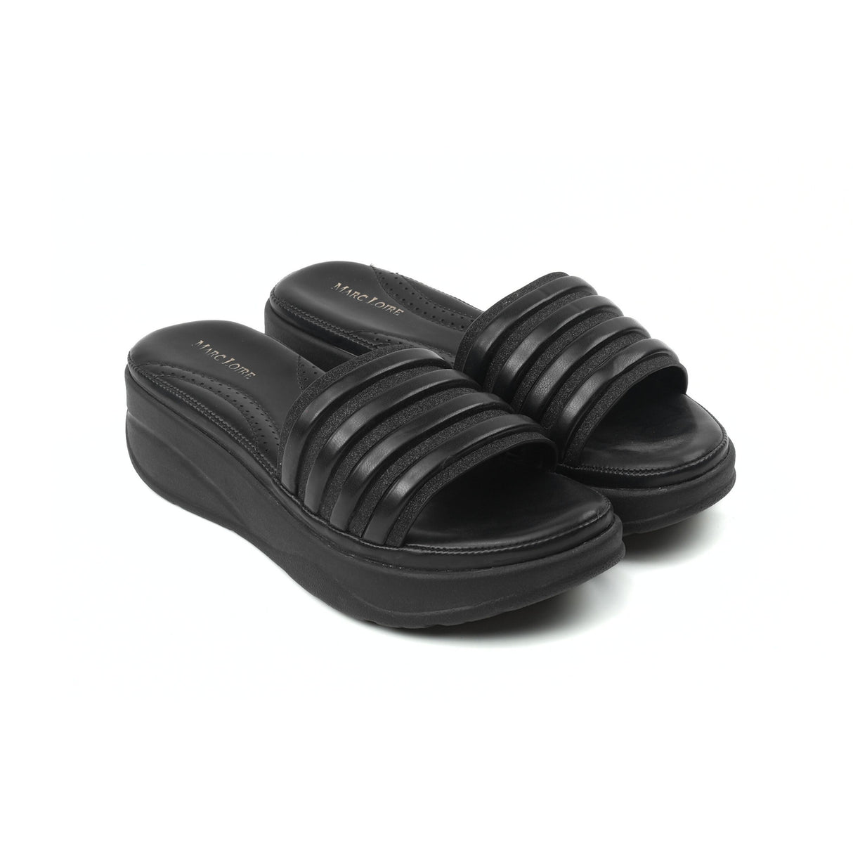 Marc Loire Black Flat For Women Ml10009802 001