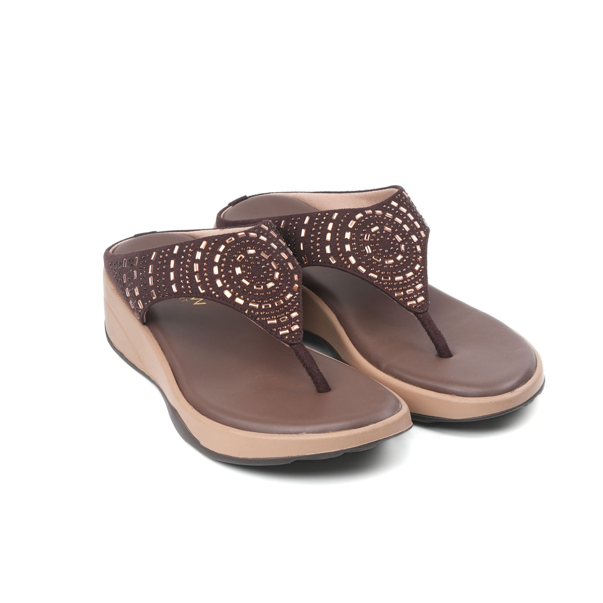 Monrow Brown Flat For Women Bd24Hw1018Br 003