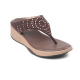 Monrow Brown Flat For Women Bd24Hw1018Br 003