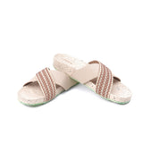 Monrow Beige Flat For Women Bd24Fo1022Bg C026