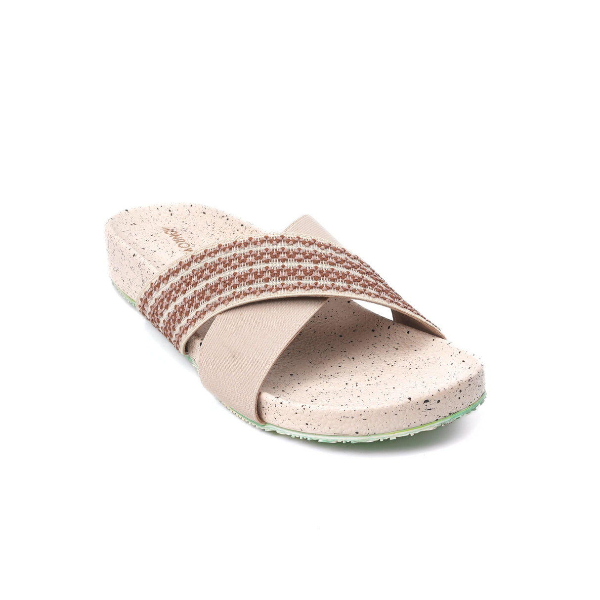 Monrow Beige Flat For Women Bd24Fo1022Bg C026