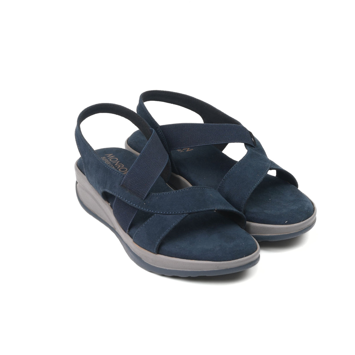 Monrow Blue Sandal For Women Fw19Hw118Bl C002