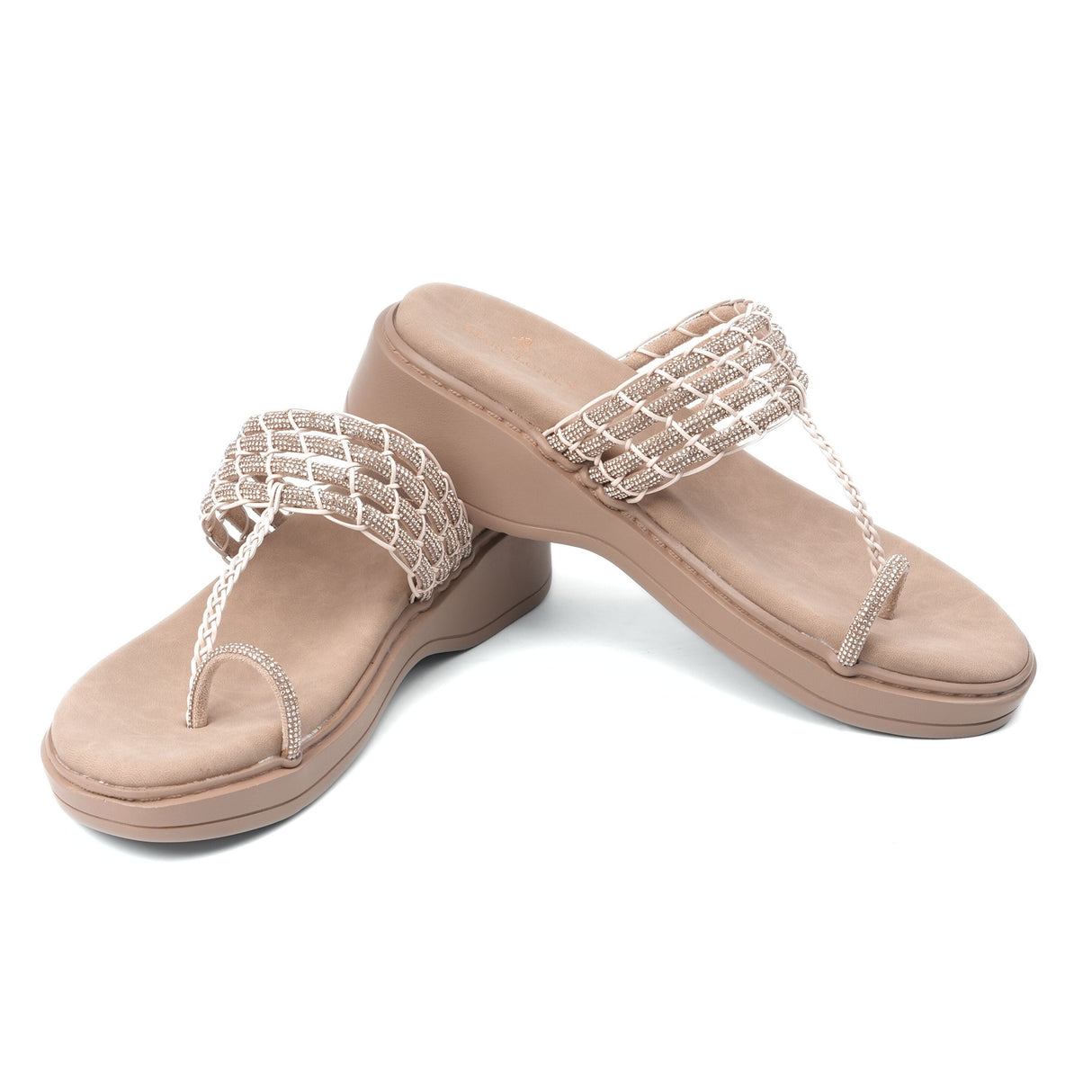 Marc Loire Gold Slipper For Women Ml05012506 C592
