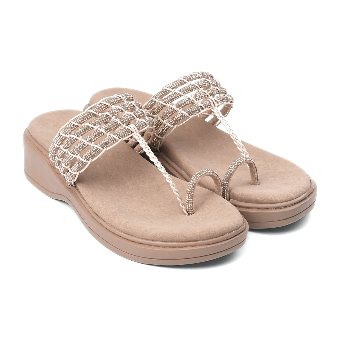 Marc Loire Gold Slipper For Women Ml05012506 C592