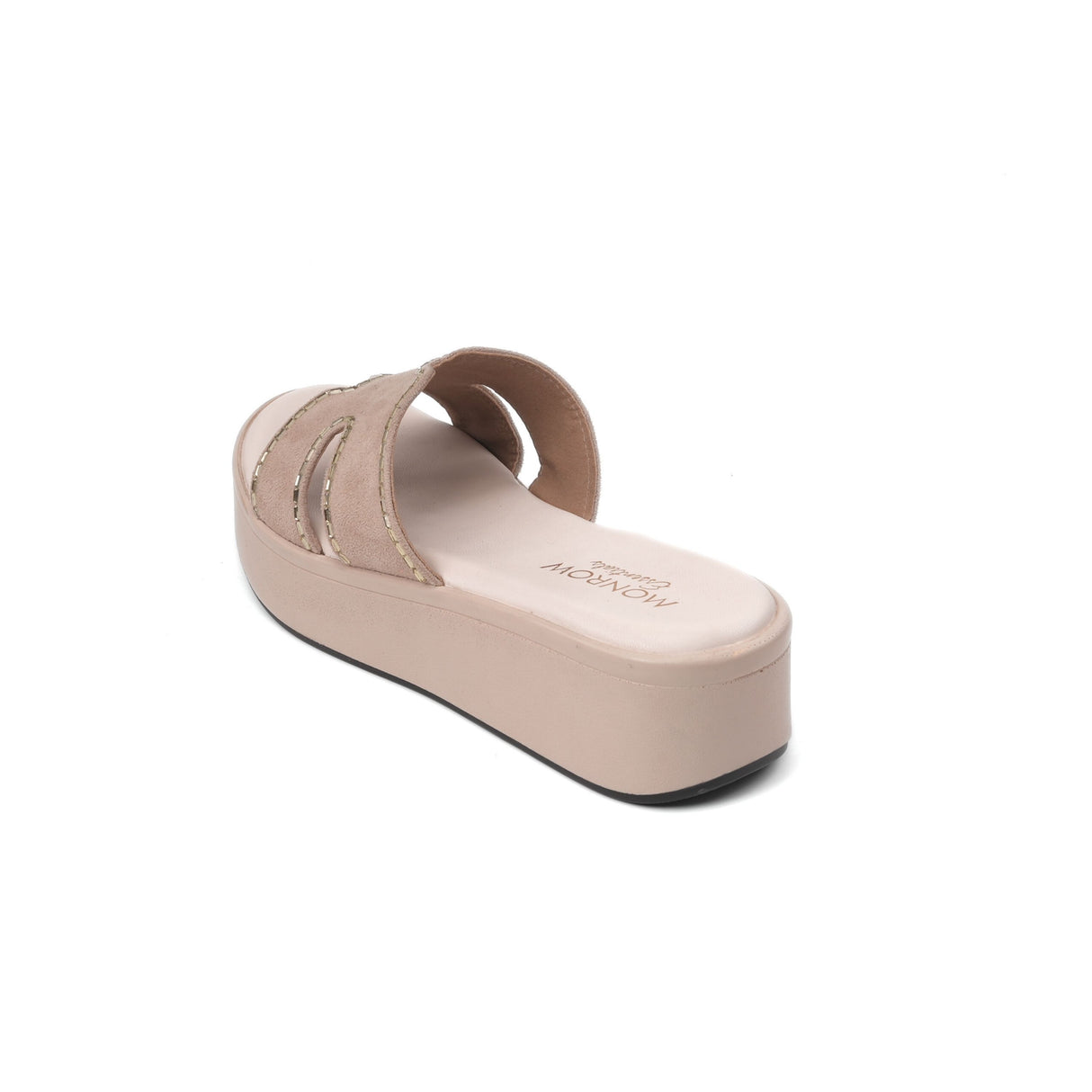 Monrow Cream Flat For Women Bd24Hw1023Cr C179