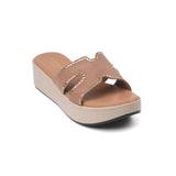 Monrow Beige Flat For Women Bd24Hw1023Bg C026
