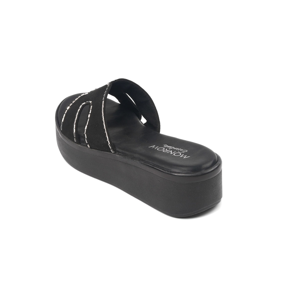 Monrow Black Flat For Women Bd24Hw1023Bl 001