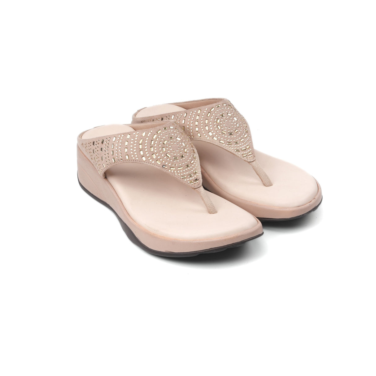 Monrow Cream Flat For Women Bd24Hw1018Cr C179
